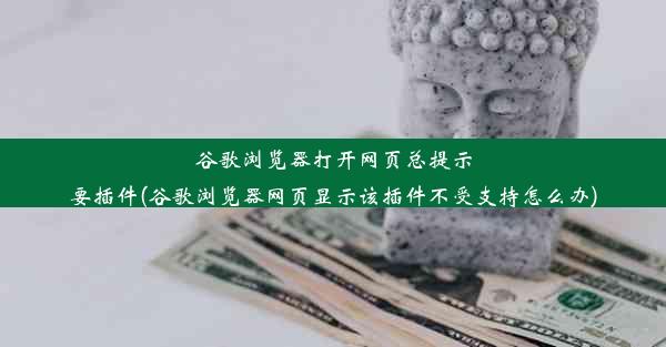 谷歌浏览器打开网页总提示要插件(谷歌浏览器网页显示该插件不受支持怎么办)