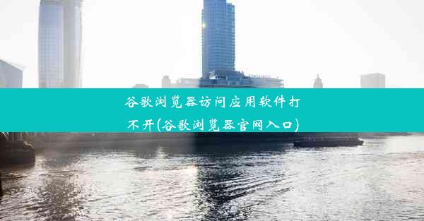 谷歌浏览器访问应用软件打不开(谷歌浏览器官网入口)